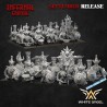 INFERNAL GUARD x 10 - INFERNAL EMPIRE - Bigusson - Druk 3D - White Angels