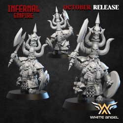INFERNAL KING - INFERNAL EMPIRE - Bigusson - Druk 3D - White Angels