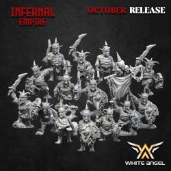 INFERNAL GOBLIN - INFERNAL EMPIRE x 10 - Bigusson - Druk 3D - White Angels