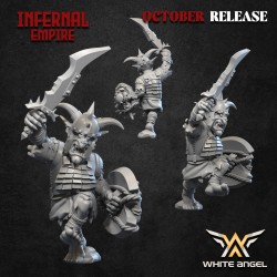 INFERNAL GOBLIN - INFERNAL EMPIRE x 10 - Bigusson - Druk 3D - White Angels