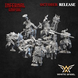INFERNAL CENTAUR - INFERNAL EMPIRE - Bigusson - Druk 3D - White Angels