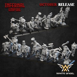 INFERNAL CENTAUR - INFERNAL EMPIRE - Bigusson - Druk 3D - White Angels
