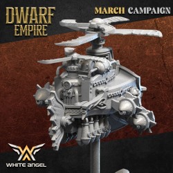 DWARF IRON GYRO - Bigusson - Druk 3D - White Angels