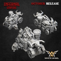 INFERNAL CANNON - INFERNAL EMPIRE - Bigusson - Druk 3D - White Angels