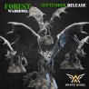 FOREST DRAGON - FOREST WARRIORS - Bigusson - Druk 3D - White Angels