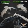ANCESTRAL EAGLE x 1 - FOREST WARRIORS - Bigusson - Druk 3D - White Angels