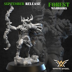 THE KING OF THE FOREST - Bigusson - Druk 3D - White Angels