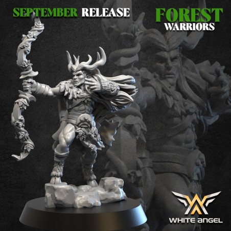 THE KING OF THE FOREST - Bigusson - Druk 3D - White Angels