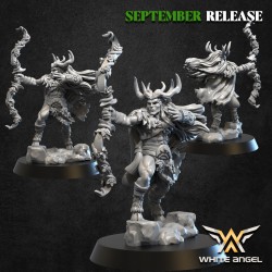 THE KING OF THE FOREST - Bigusson - Druk 3D - White Angels