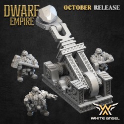 DWARF CATAPULT - Bigusson - Druk 3D - White Angels