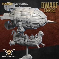 DWARF ZEPPELIN - Bigusson - Druk 3D - White Angels