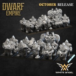 IRON GUN DRAGON x 10 - Bigusson - Druk 3D - White Angels
