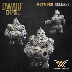 IRON GUN DRAGON x 10 - Bigusson - Druk 3D - White Angels