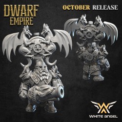 IRON GUN DRAGON x 10 - Bigusson - Druk 3D - White Angels