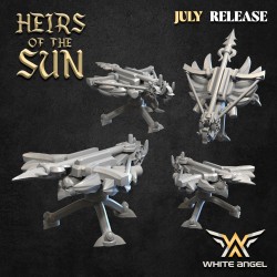 LARGE ASSAULT CROSSBOW OF LIGHT - Bigusson - Druk 3D - White Angels
