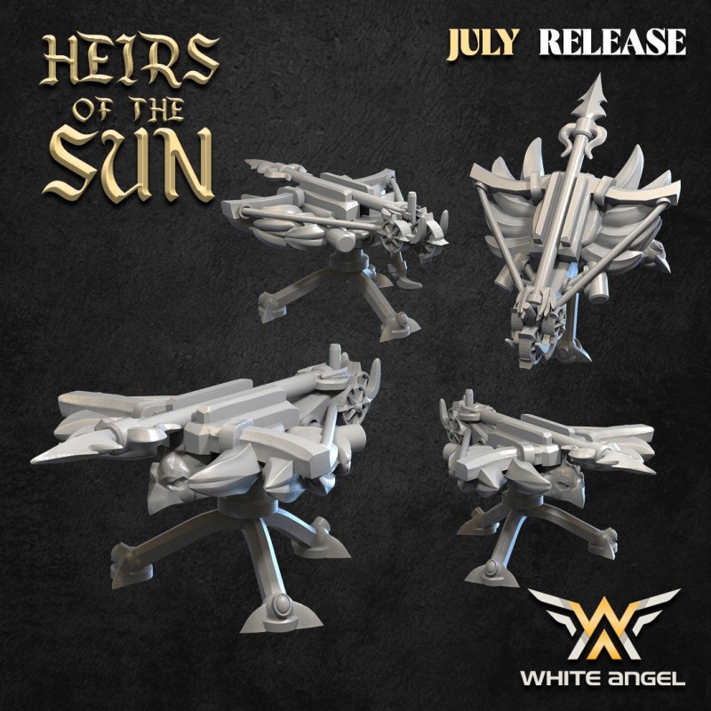 LARGE ASSAULT CROSSBOW OF LIGHT - Bigusson - Druk 3D - White Angels LARGE ASSAULT CROSSBOW OF LIGHT - Bigusson - Druk 3D - White Angels