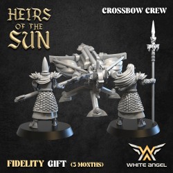 LARGE ASSAULT CROSSBOW OF LIGHT - Bigusson - Druk 3D - White Angels
