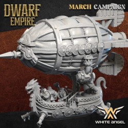 DWARF ZEPPELIN - Bigusson - Druk 3D - White Angels