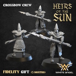 LARGE ASSAULT CROSSBOW OF LIGHT - Bigusson - Druk 3D - White Angels