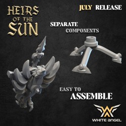 LARGE ASSAULT CROSSBOW OF LIGHT - Bigusson - Druk 3D - White Angels