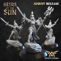 HIGH PRIESTESS OF THE HIGH KINGDOM - Bigusson - Druk 3D - White Angels