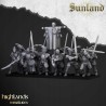 Sunland Landsknechts - x10 z grupą dowodzenia | Bigusson miniatures