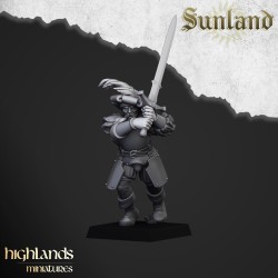 Sunland Landsknechts - x10 z grupą dowodzenia | Bigusson miniatures