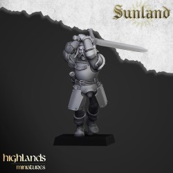 Sunland Landsknechts - x10 z grupą dowodzenia | Bigusson miniatures