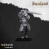 Sunland Landsknechts - x10 z grupą dowodzenia | Bigusson miniatures