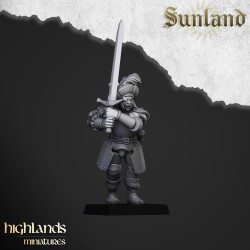 Sunland Landsknechts - x10 z grupą dowodzenia | Bigusson miniatures