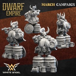 DWARF BARRELMAN - Bigusson - Druk 3D - White Angels