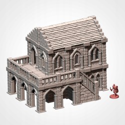 MIDDLE EARTH TOWN 1 - Bigusson - druk 3d - Txarli Factory