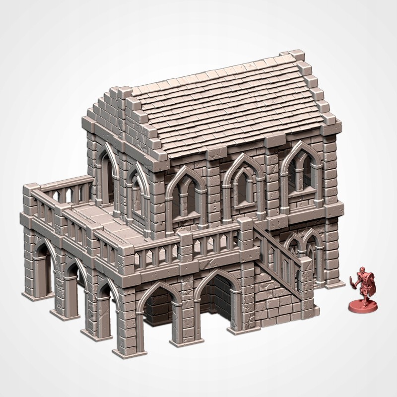MIDDLE EARTH TOWN 1 - Bigusson - druk 3d - Txarli Factory MIDDLE EARTH TOWN 1 - Bigusson - druk 3d - Txarli Factory