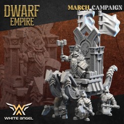 DWARF EMPEROR - Bigusson - Druk 3D - White Angels