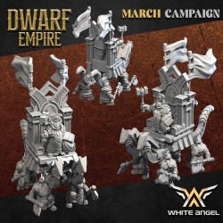 DWARF EMPEROR - Bigusson - Druk 3D - White Angels