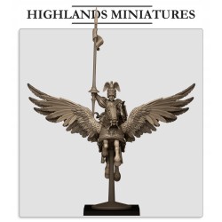 Sunland General on Pegasus - Druk 3d - Highlands Miniatures