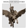 Sunland General on Pegasus - Druk 3d - Highlands Miniatures