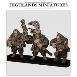 Sunland Ogres with Blunderbuss - Druk 3d - Highlands Miniatures