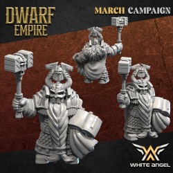 DWARF EMPEROR - Bigusson - Druk 3D - White Angels
