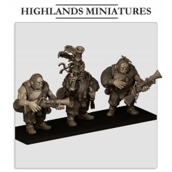 Sunland Ogres with Blunderbuss - Druk 3d - Highlands Miniatures
