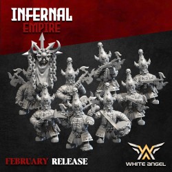 INFERNAL WHISTLE x 10 - Bigusson - Druk 3D - White Angels