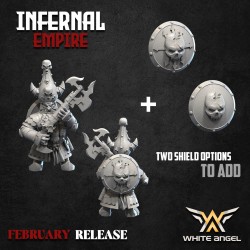 INFERNAL WHISTLE x 10 - Bigusson - Druk 3D - White Angels