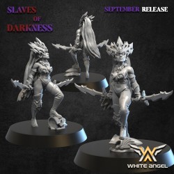 Daughters of the Shadow Realm x 10 - Bigusson - Druk 3D - White Angels