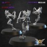 Daughters of the Shadow Realm x 10 - Bigusson - Druk 3D - White Angels