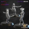 Daughters of the Shadow Realm x 10 - Bigusson - Druk 3D - White Angels