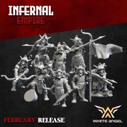 INFERNAL GOBLIN ARROW x 10 - White Angels