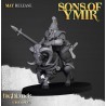 Mounted Dwarfs x7 + 3 cmd - Bigusson - Druk 3d - Highlands Miniatures