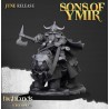 Heavy Dwarf Cavalry x7 + 3 cmd - Bigusson - Druk 3d - Highlands Miniatures