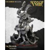 Dwarf Demonseeker Male Scenic Base - Bigusson - Highlands Miniatures