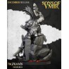 Dwarf Demonseeker Male Scenic Base - Bigusson - Highlands Miniatures